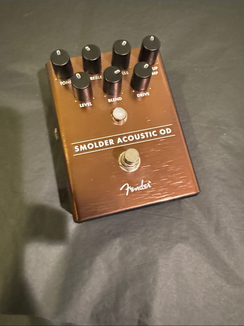 LUC fender smolder acoustic OD 9v